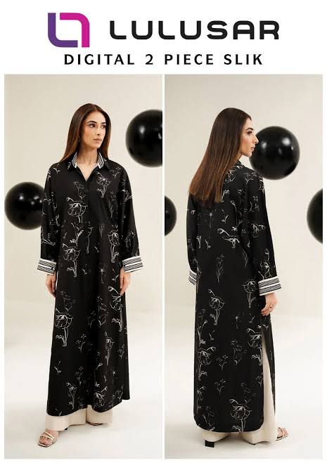 LULUSAR Silk 2PC Digital Printed ,AF-2010