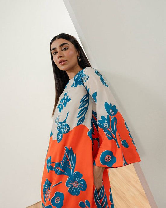 LULUSAR Silk 2PC Digital Printed ,AF-2012