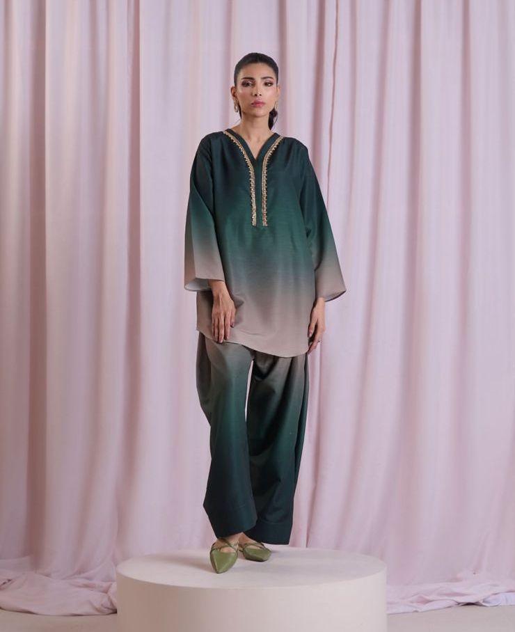 LULUSAR Silk 2PC Digital Printed ,SK-3106