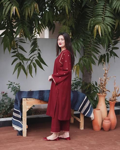 Aisling-3PC DHANAK – Elegant Embroidered Suit – 6017