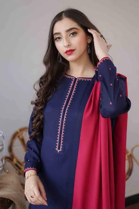 Aisling-3PC DHANAK – Elegant Embroidered Suit – 6019