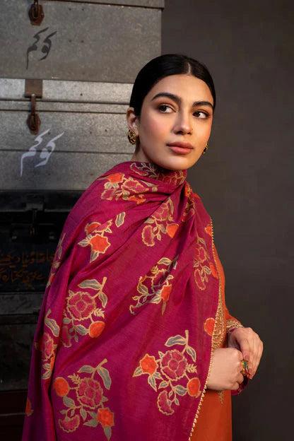 Aisling-3PC DHANAK – Elegant Embroidered Suit – 6022