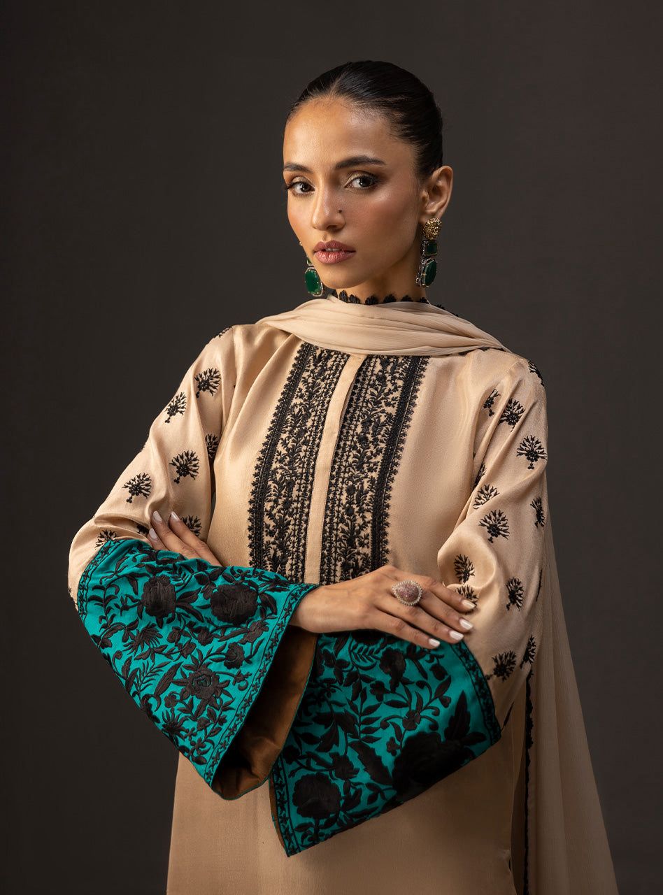LULUSAR Silk 3PC Digital Printed ,SK-3103