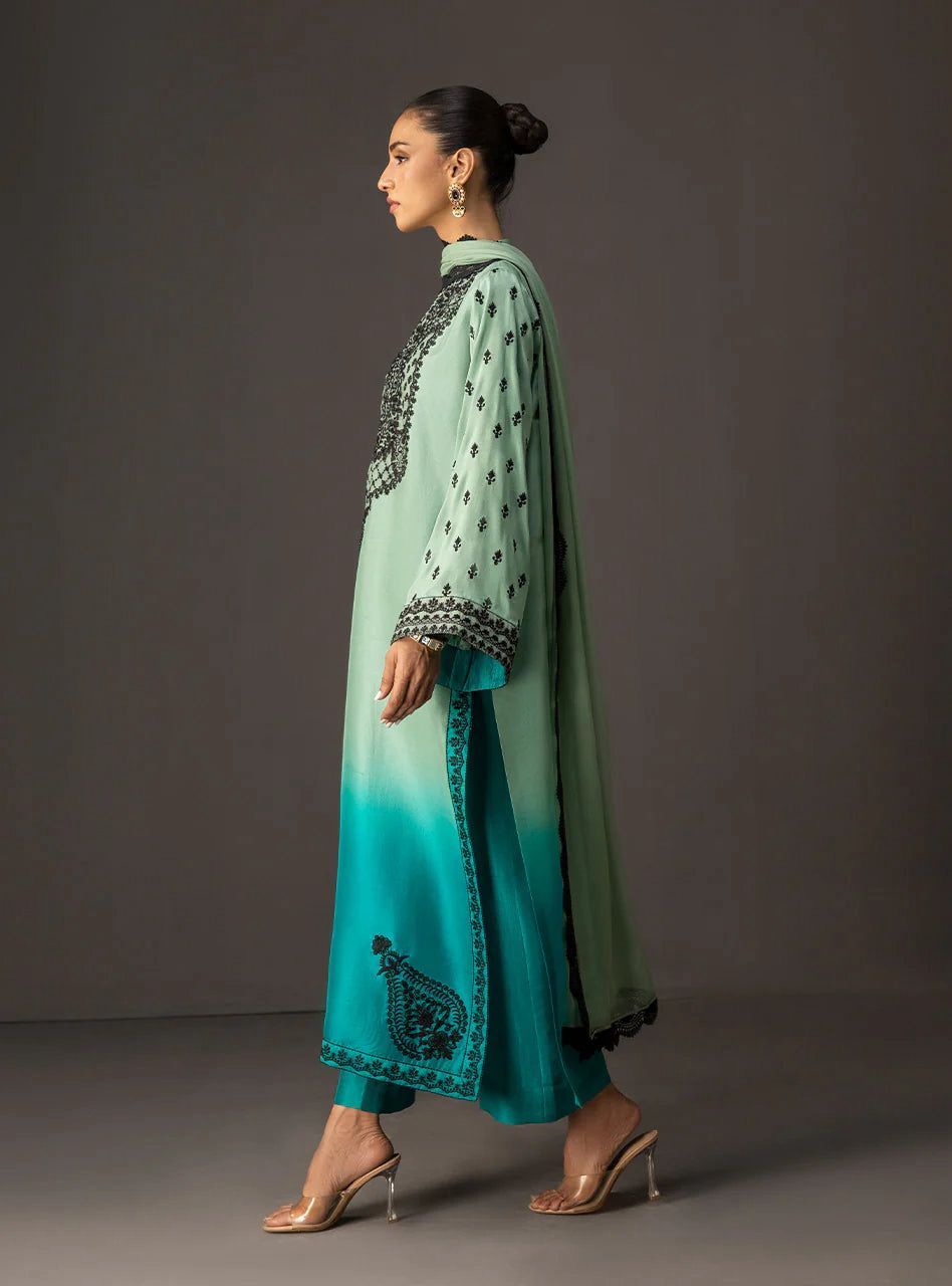 LULUSAR Silk 3PC Digital Printed ,SK-3101