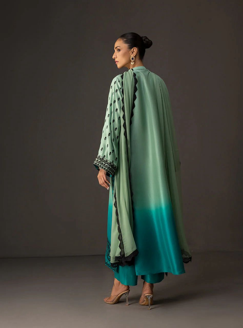 LULUSAR Silk 3PC Digital Printed ,SK-3101