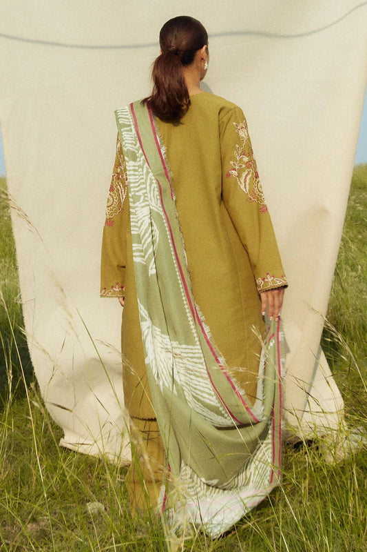 Zara Shahjahan – Embroidered Lawn 3PC – Summer Collection 2025 DW 471