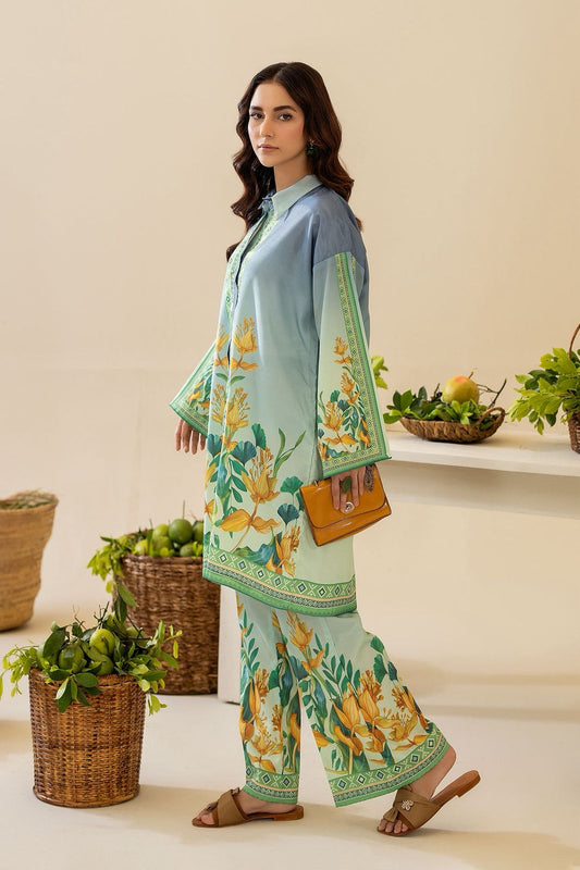 LULUSAR Silk 2PC Digital Printed ,SK-3004