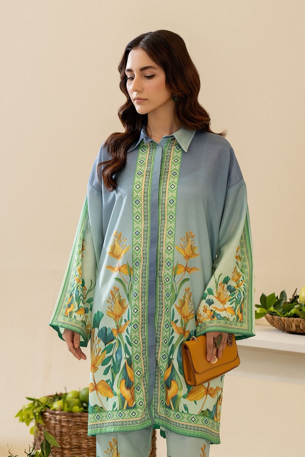 LULUSAR Silk 2PC Digital Printed ,SK-3004