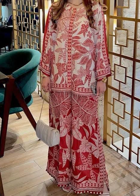 LULUSAR Silk 2PC Digital Printed ,SK-3005