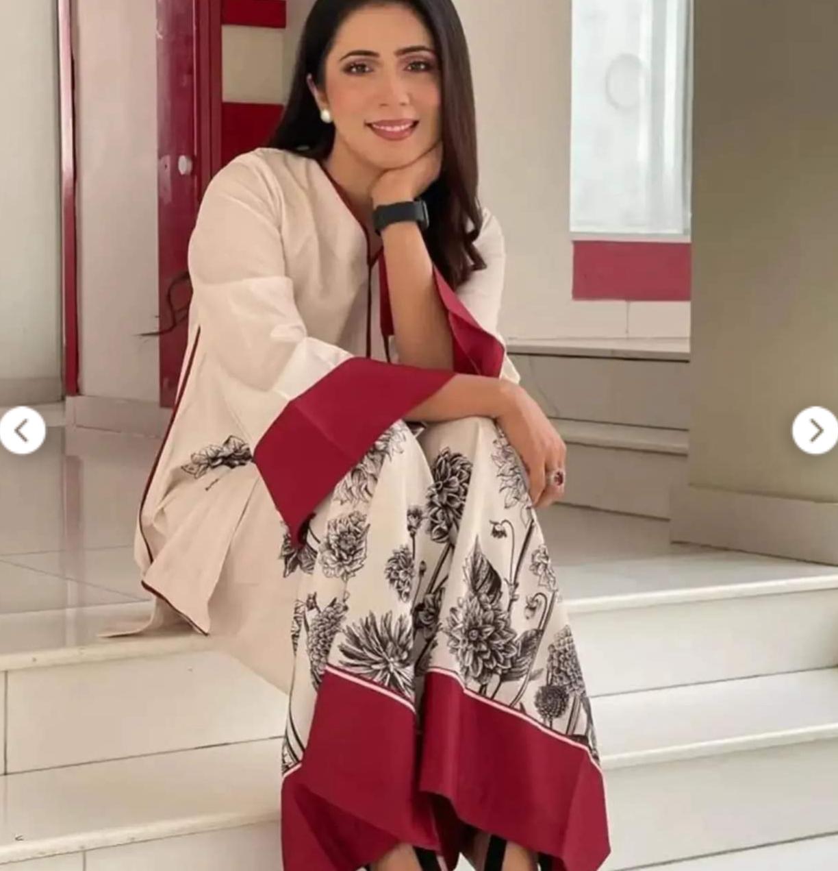 LULUSAR Silk 2PC Digital Printed ,SK-3001