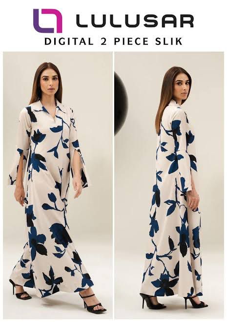 LULUSAR Silk 2PC Digital Printed ,AF-2003