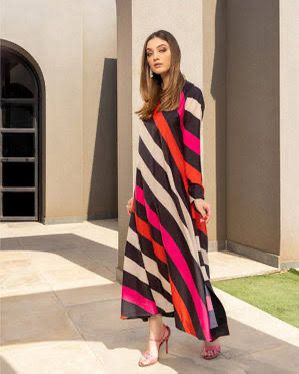 LULUSAR Silk 2PC Digital Printed ,AF-2009