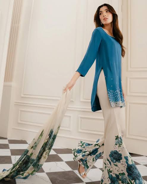 LULUSAR Silk 3PC Digital Printed ,SK-4005