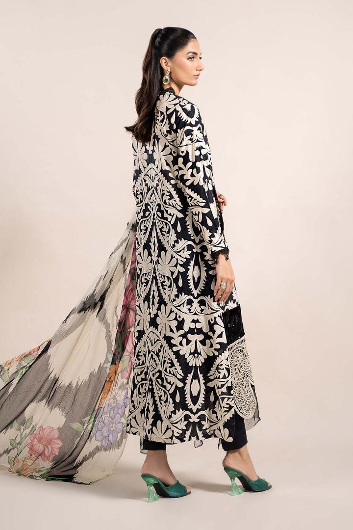 SAPPHIRE -3PC KARANDI Bana Dori Printed Shirt With Printed Duppta -SAF 5010