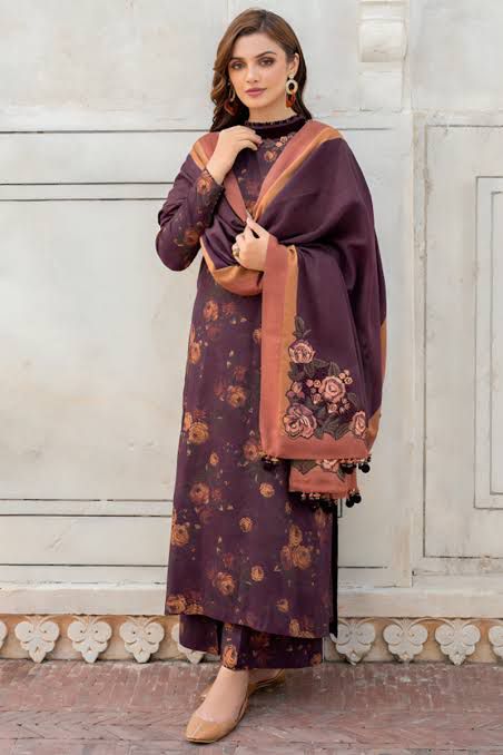 SAPPHIRE -3PC KARANDI Bana Dori Printed Shirt With Printed Duppta -SAF 5031