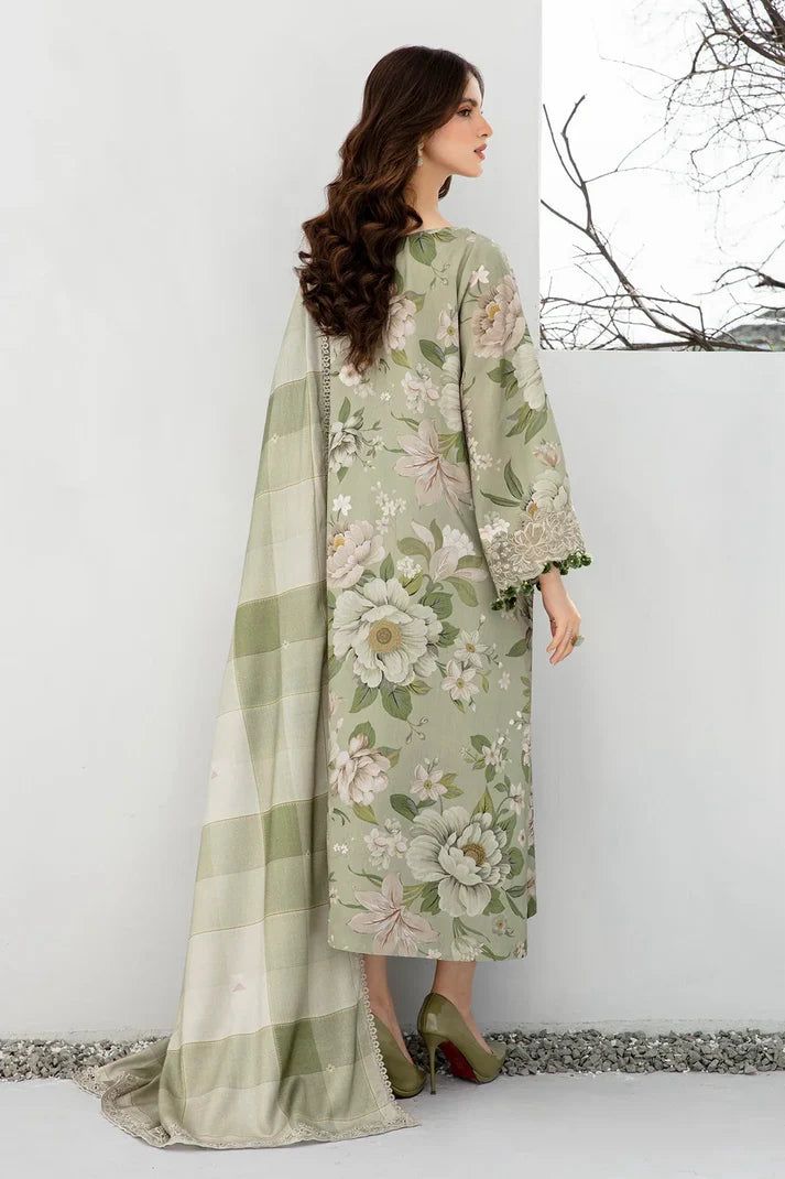 SAPPHIRE -3PC KARANDI Bana Dori Printed Shirt With Printed Duppta -SAF 5028