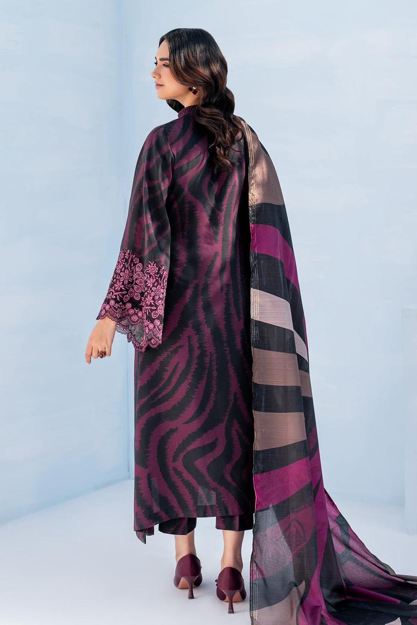 SAPPHIRE -3PC KARANDI Bana Dori Printed Shirt With Printed Duppta -SAF 5015p