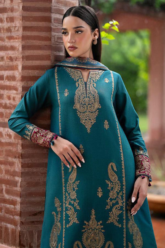 Zara Shahjahan – Embroidered Lawn 3PC – Summer Collection 2025 DW 467