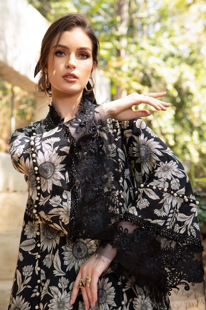 BAROQUE - 3PC Lawn Printed Shirt With Voile Printed Dupatta-440 dw 806