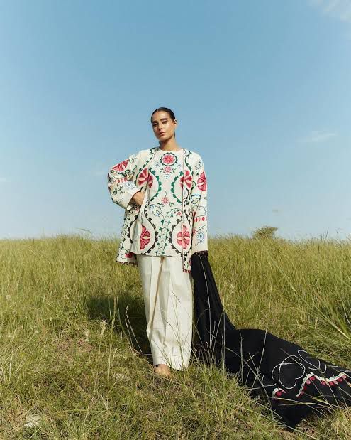 Zara Shahjahan – Embroidered Lawn 3PC – Summer Collection 2025 DW 768
