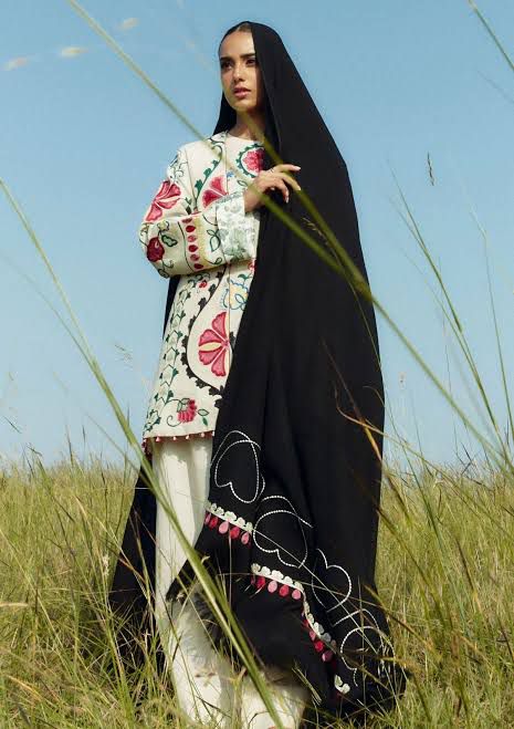Zara Shahjahan – Embroidered Lawn 3PC – Summer Collection 2025 DW 768