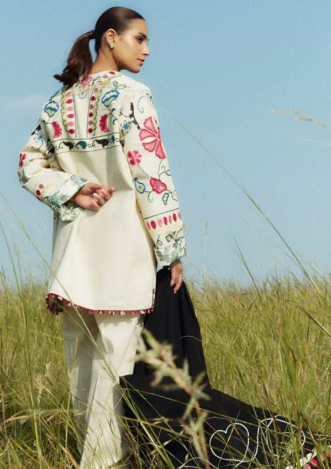 Zara Shahjahan – Embroidered Lawn 3PC – Summer Collection 2025 DW 768
