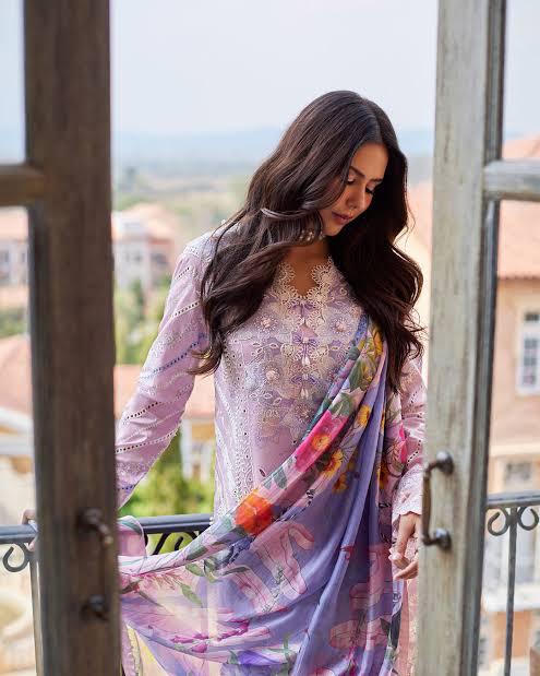 Zara Shahjahan – Embroidered Lawn 3PC – Summer Collection 2025 DW 765