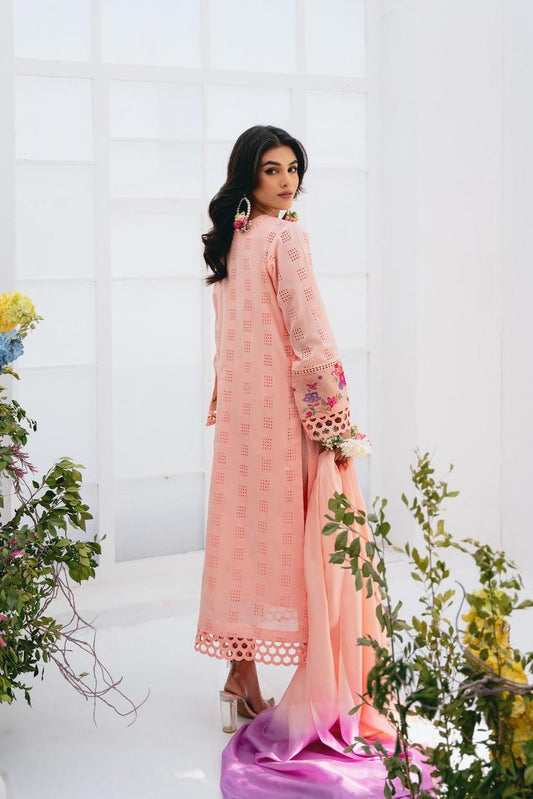 Zara Shahjahan – Embroidered Lawn 3PC – Summer Collection 2025 DW 771