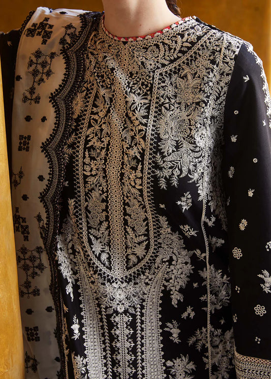 3PC DHANAK EMBROIDERED SHIRT WITH wool prient  DUPATTA AND EMB TROUSER sf019