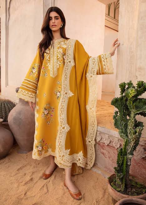 ASIM JOFA  D#109 – 3PC Luxury Lawn with  Dupatta –DS#231