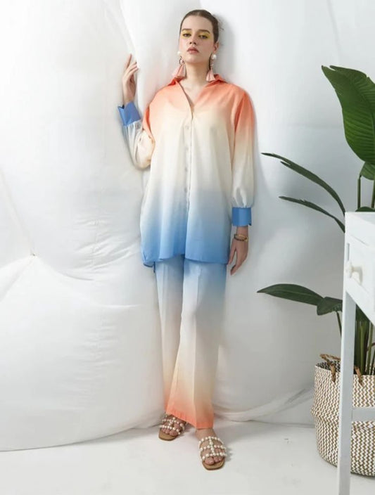 LULUSAR Silk 2PC Digital Printed ,SK-3106