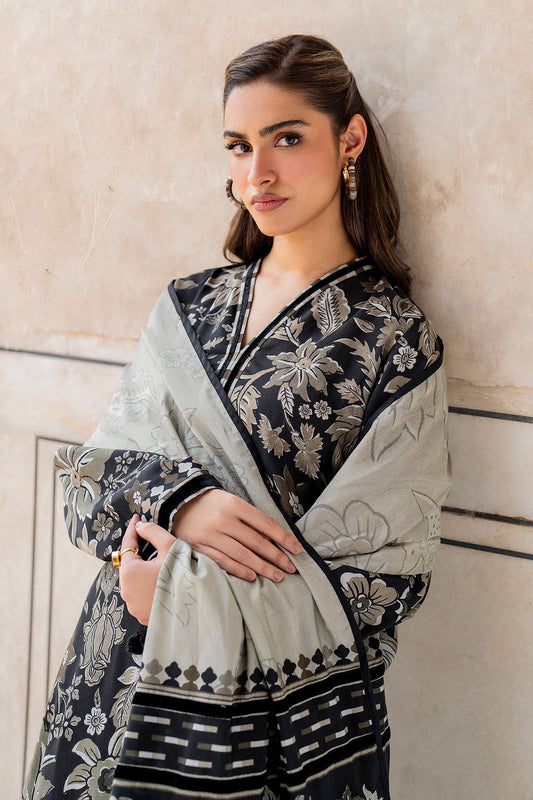 SAPPHIRE -3PC KARANDI  Bana Dori Printed  Shirt With Printed Duppta -SAF 5072
