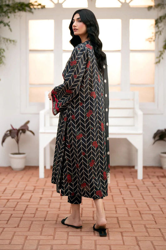 SAPPHIRE -3PC KARANDI  Bana Dori Printed  Shirt With Printed Duppta -SAF 5035