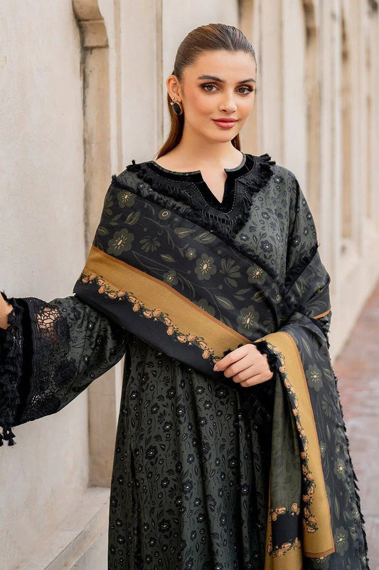 SAPPHIRE -3PC KARANDI  Bana Dori Printed  Shirt With Printed Duppta -SAF 5038
