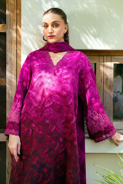 SAPPHIRE -3PC KARANDI  Bana Dori Printed  Shirt With Printed Duppta -SAF 5039