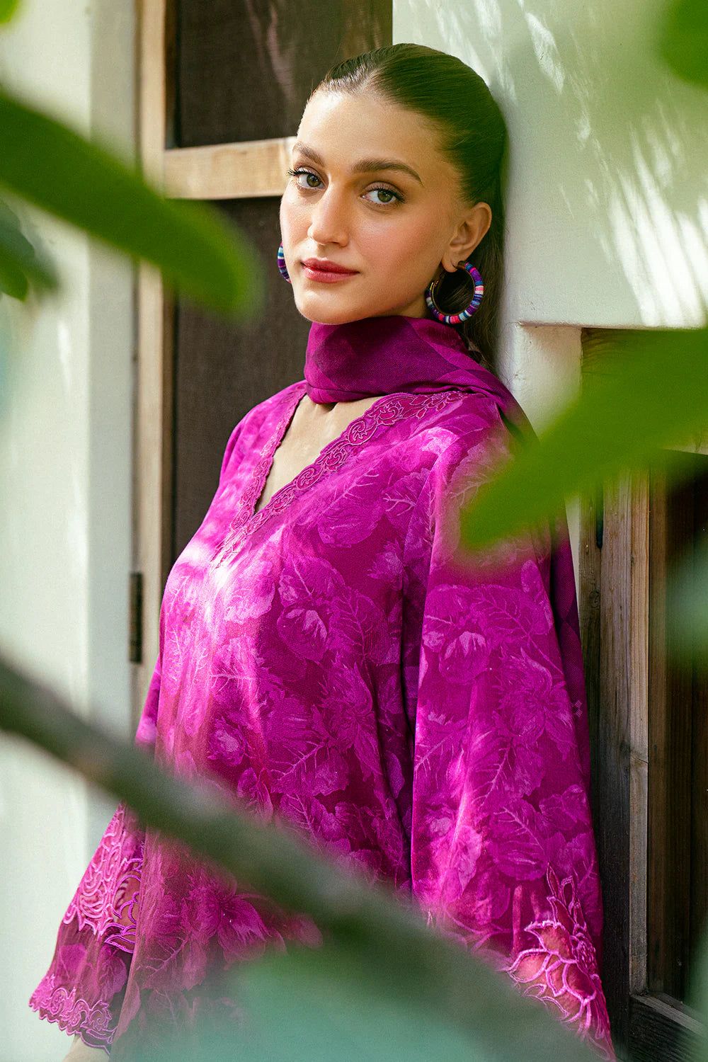 SAPPHIRE -3PC KARANDI  Bana Dori Printed  Shirt With Printed Duppta -SAF 5039
