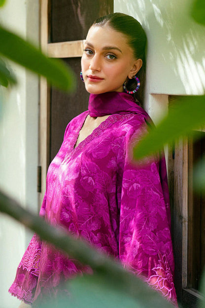 SAPPHIRE -3PC KARANDI  Bana Dori Printed  Shirt With Printed Duppta -SAF 5039