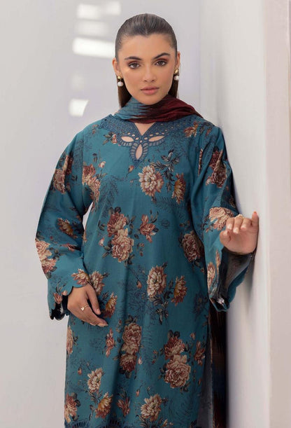 SAPPHIRE -3PC KARANDI  Bana Dori Printed  Shirt With Printed Duppta -SAF 5042