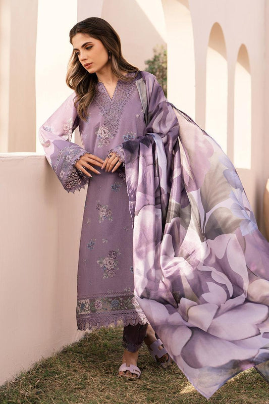 SAPPHIRE -3PC KARANDI  Bana Dori Printed  Shirt With Printed Duppta -SAF 5047