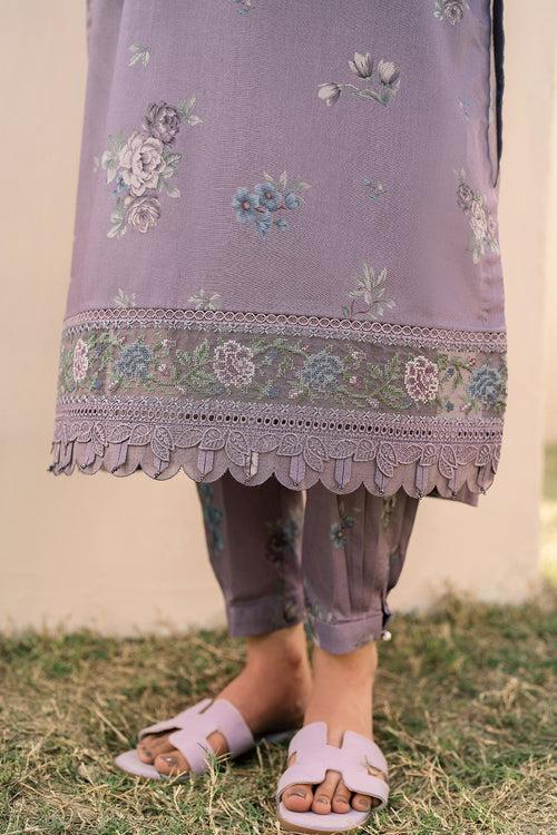 SAPPHIRE -3PC KARANDI  Bana Dori Printed  Shirt With Printed Duppta -SAF 5047