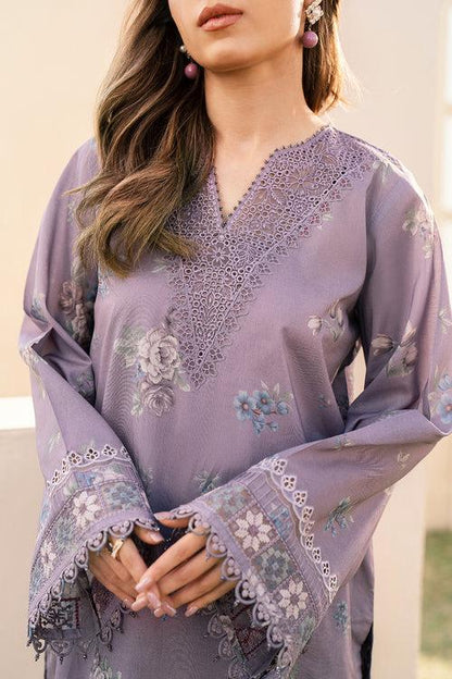 SAPPHIRE -3PC KARANDI  Bana Dori Printed  Shirt With Printed Duppta -SAF 5047