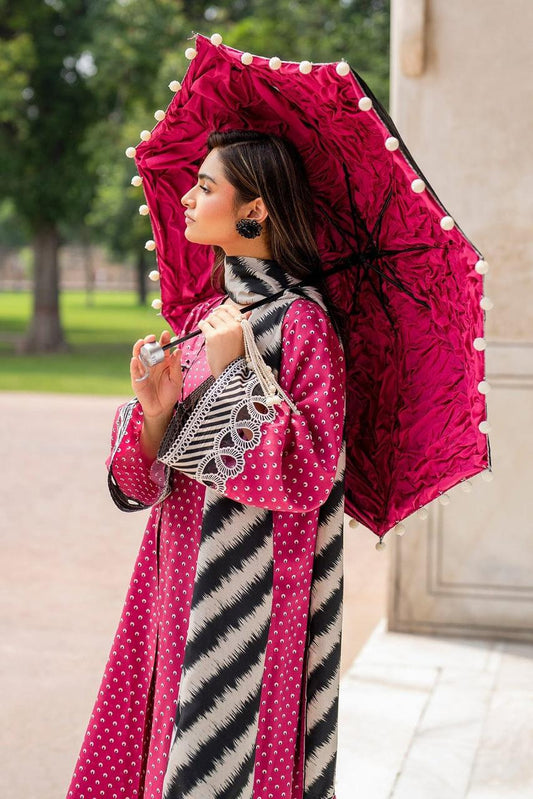 SAPPHIRE -3PC KARANDI  Bana Dori Printed  Shirt With Printed Duppta -SAF 5051