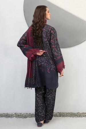 SAPPHIRE -3PC KARANDI  Bana Dori Printed  Shirt With Printed Duppta -SAF 5053
