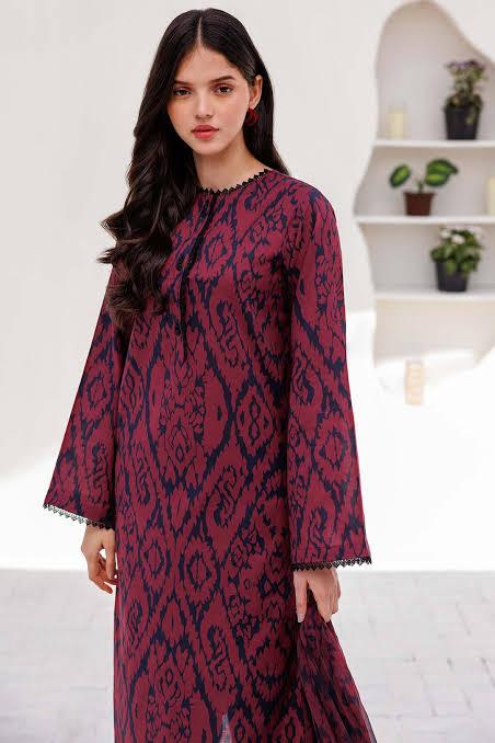 SAPPHIRE -3PC KARANDI  Bana Dori Printed  Shirt With Printed Duppta -SAF 5059