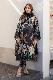 SAPPHIRE -3PC KARANDI  Bana Dori Printed  Shirt With Printed Duppta -SAF 5062