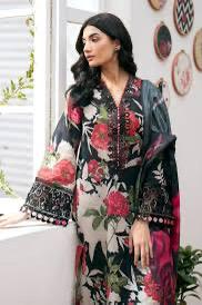 SAPPHIRE -3PC KARANDI  Bana Dori Printed  Shirt With Printed Duppta -SAF 5063