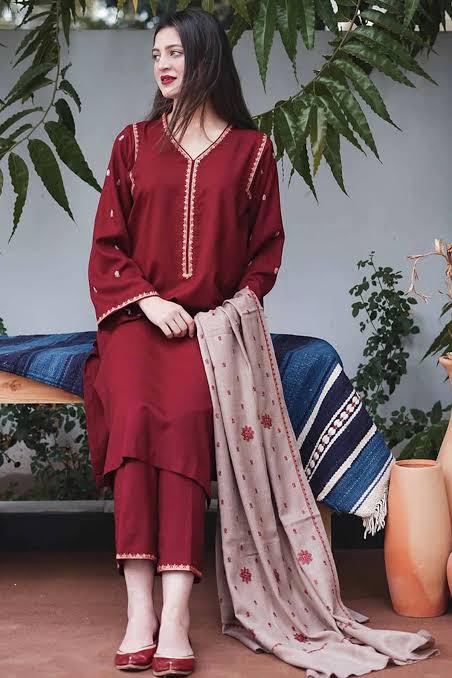 Aisling-3PC DHANAK – Elegant Embroidered Suit – 6017