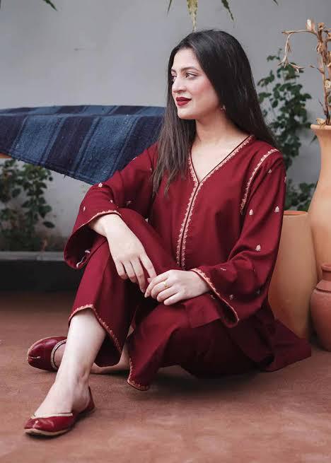 Aisling-3PC DHANAK – Elegant Embroidered Suit – 6017