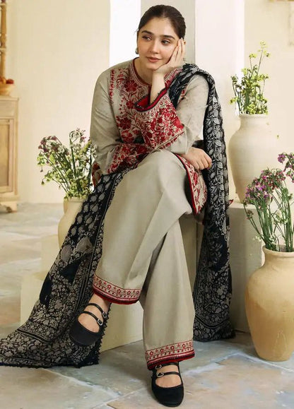 Aisling-3PC DHANAK – Elegant Embroidered Suit – 6027