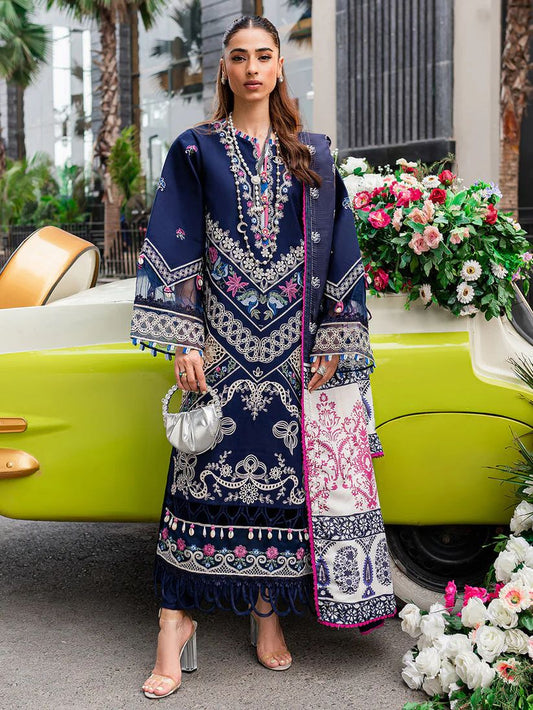 Aisling-3PC DHANAK – Elegant Embroidered Suit – 6025